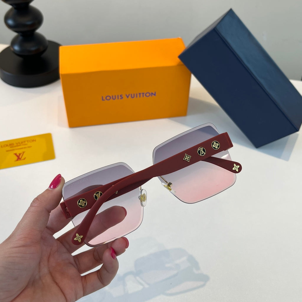 Louis Vuitton Fashion Silver Lens Sunglasses for Women - 357575 - detail image 8