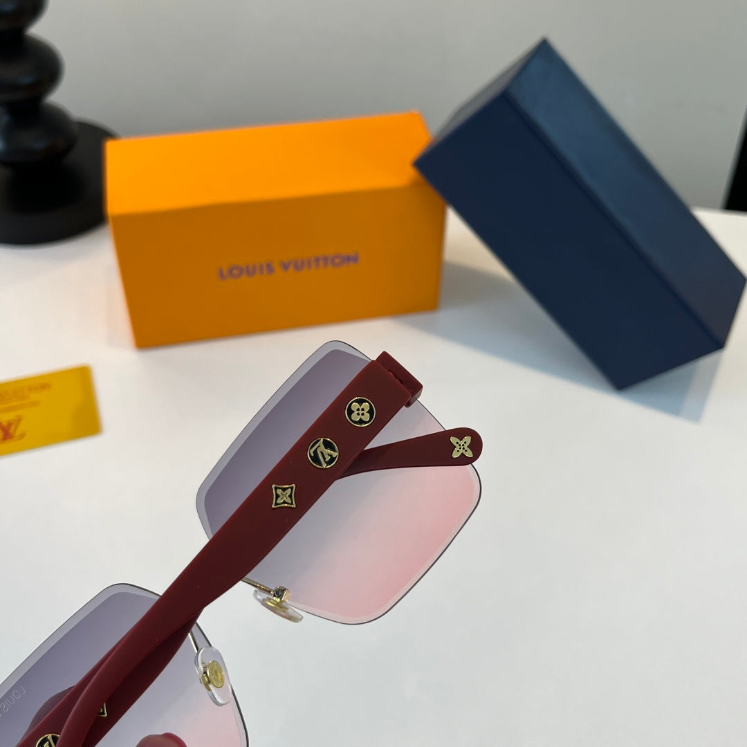 Louis Vuitton Fashion Silver Lens Sunglasses for Women - 357575 - detail image 7