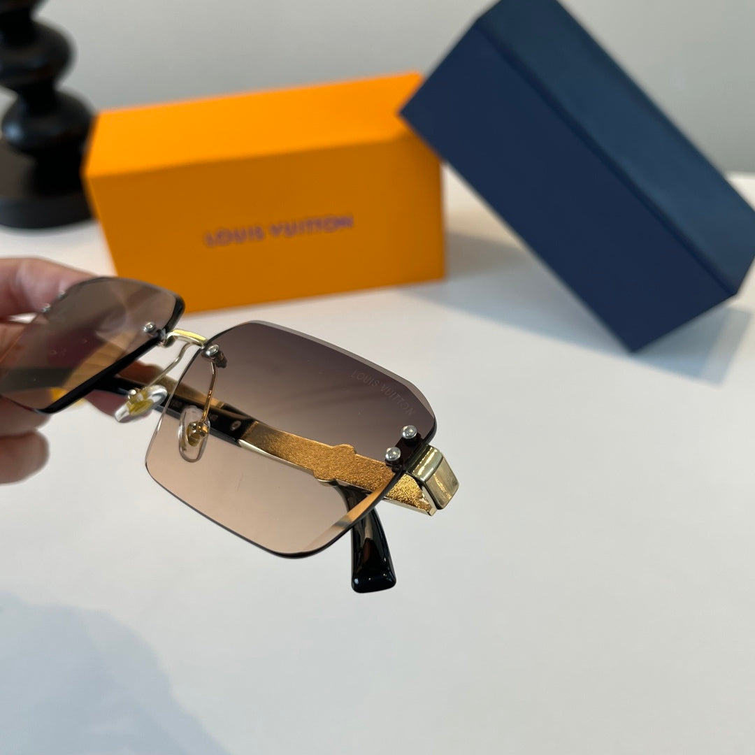 Louis Vuitton Fashion Silver Lens Sunglasses for Men & Women - 357569 - detail image 6