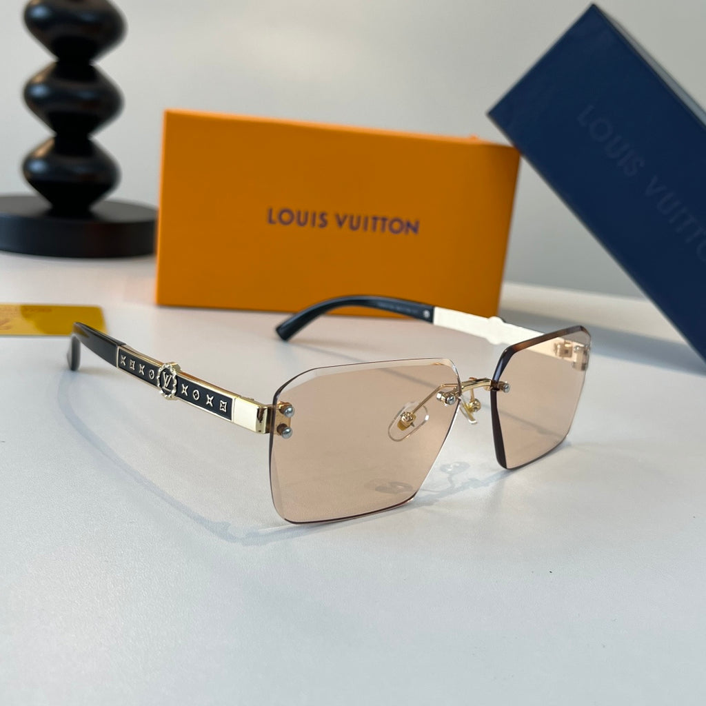 Louis Vuitton Fashion Silver Lens Sunglasses for Men & Women - 357566