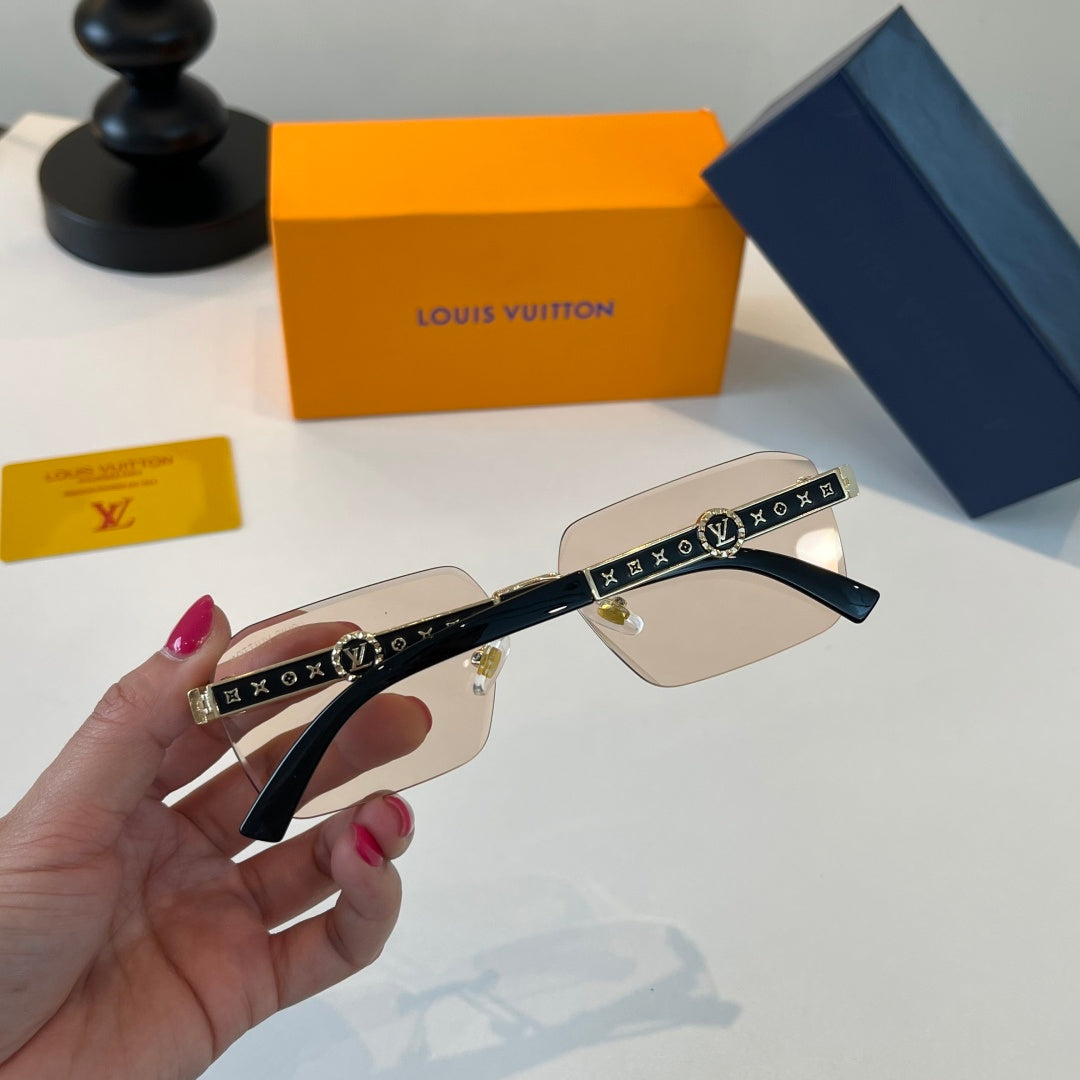 Louis Vuitton Fashion Silver Lens Sunglasses for Men & Women - 357566 - detail image 7