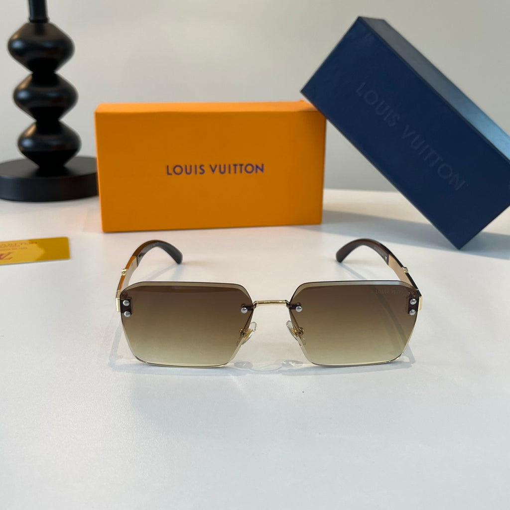 Louis Vuitton Fashion Brown Lens Sunglasses for Men & Women - 357567 - detail image 2