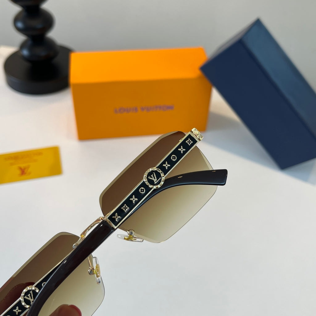 Louis Vuitton Fashion Brown Lens Sunglasses for Men & Women - 357567 - detail image 7