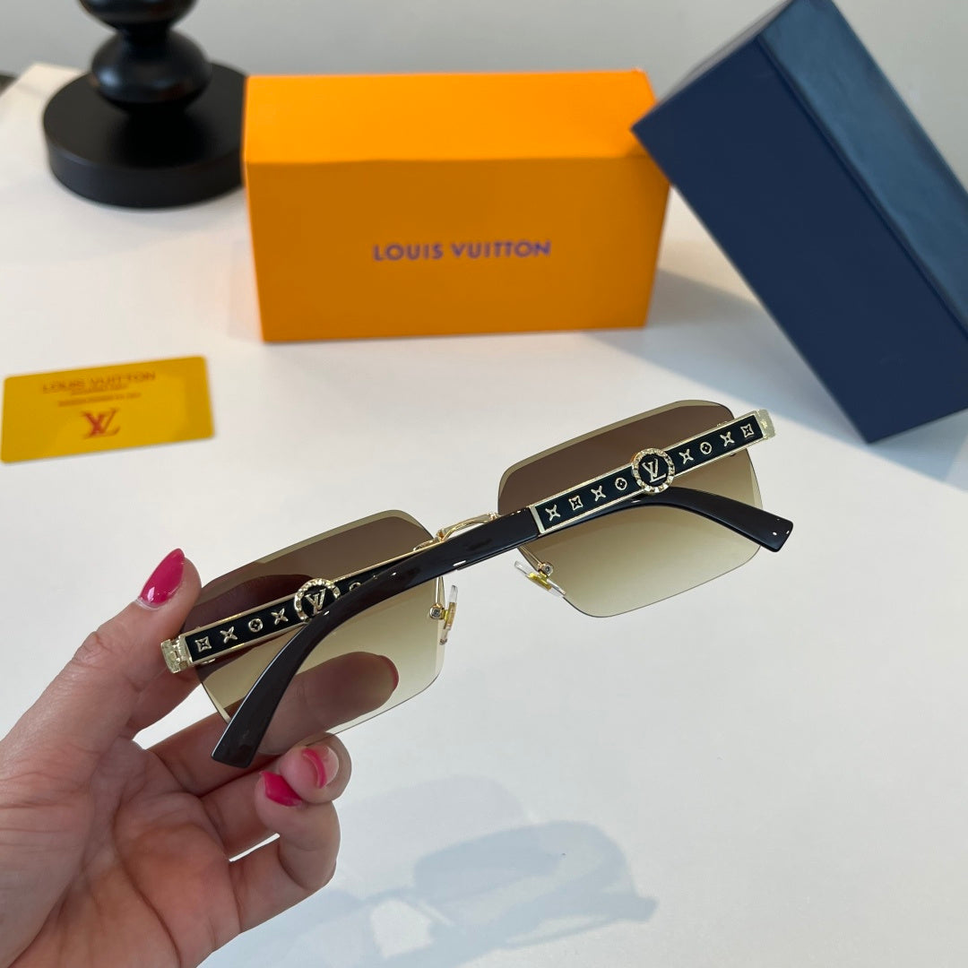 Louis Vuitton Fashion Brown Lens Sunglasses for Men & Women - 357567 - detail image 8