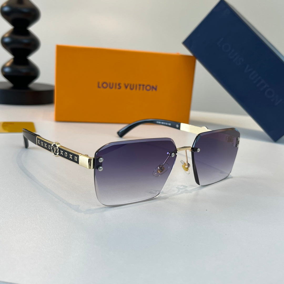 Louis Vuitton Fashion Silver Lens Sunglasses for Men & Women - 357568