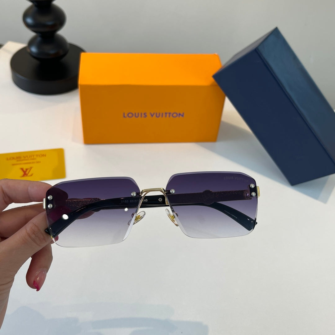 Louis Vuitton Fashion Silver Lens Sunglasses for Men & Women - 357568 - detail image 6