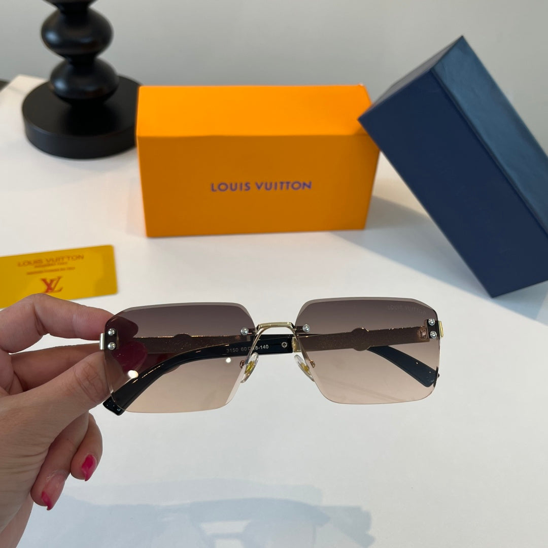 Louis Vuitton Fashion Silver Lens Sunglasses for Men & Women - 357569 - detail image 5