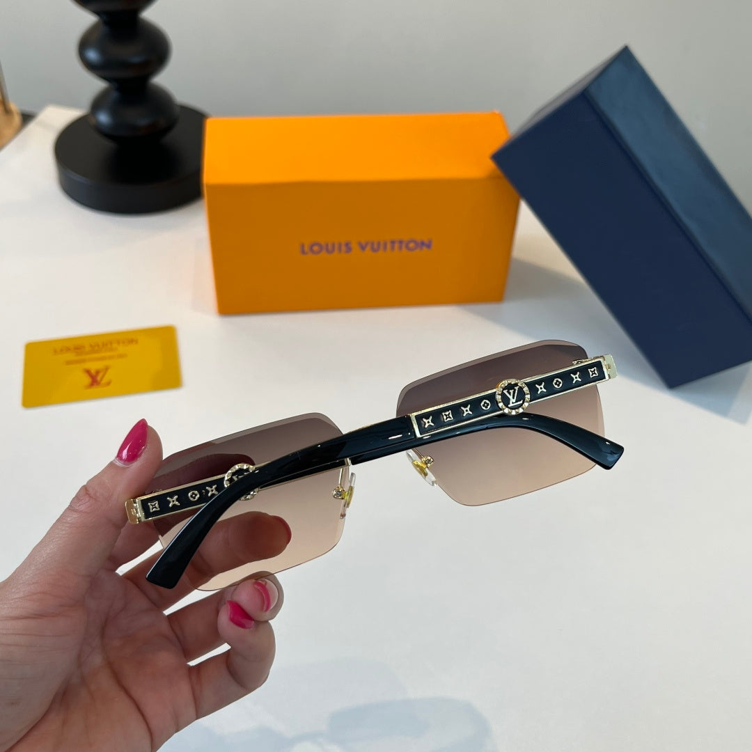 Louis Vuitton Fashion Silver Lens Sunglasses for Men & Women - 357569 - detail image 8