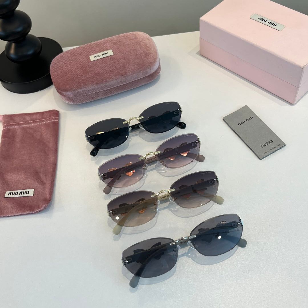Miu Miu Cat-Eye Silver Lens Sunglasses for Men & Women - 466095 - detail image 10