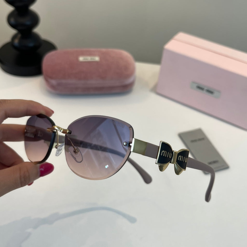 Miu Miu Cat-Eye Silver Lens Sunglasses for Men & Women - 466094 - detail image 4