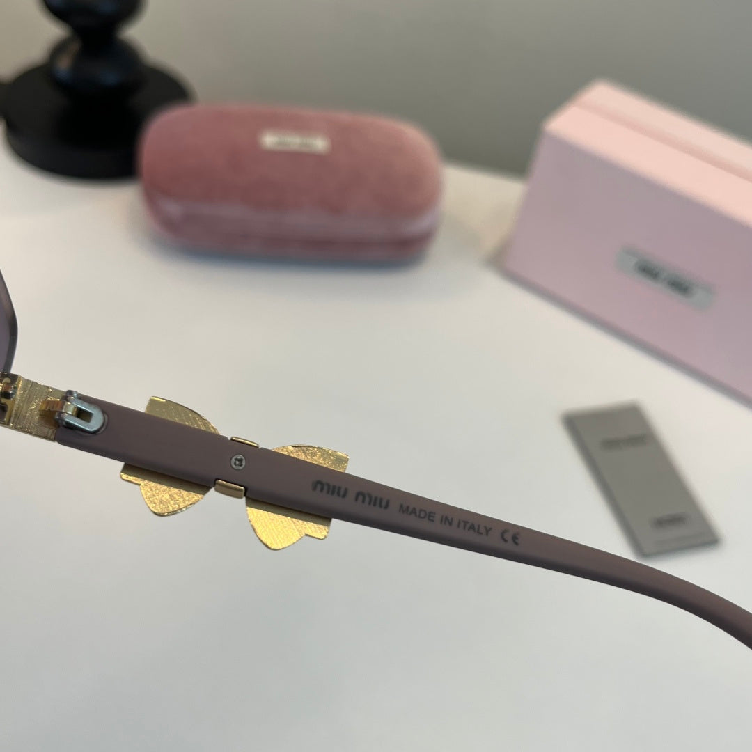 Miu Miu Cat-Eye Silver Lens Sunglasses for Men & Women - 466094 - detail image 10