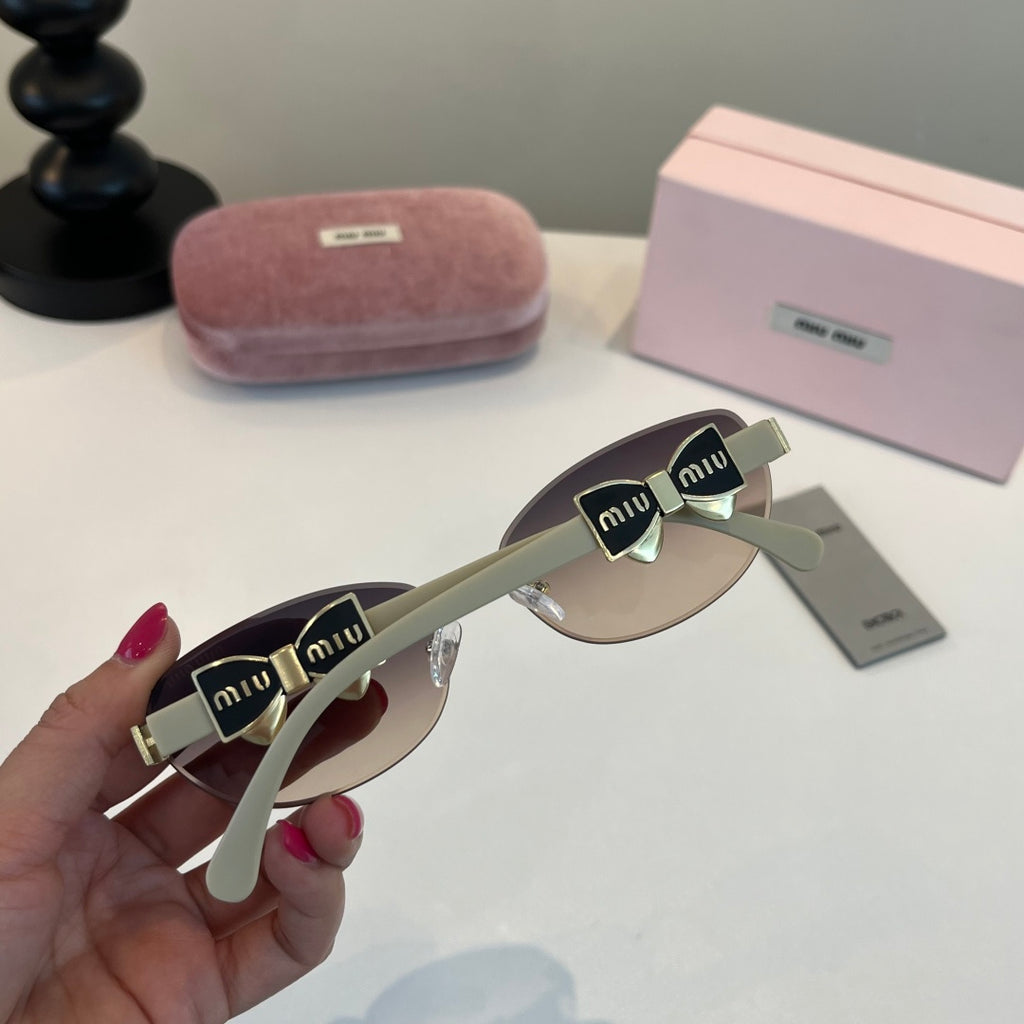 Miu Miu Cat-Eye Silver Lens Sunglasses for Men & Women - 466096 - detail image 8