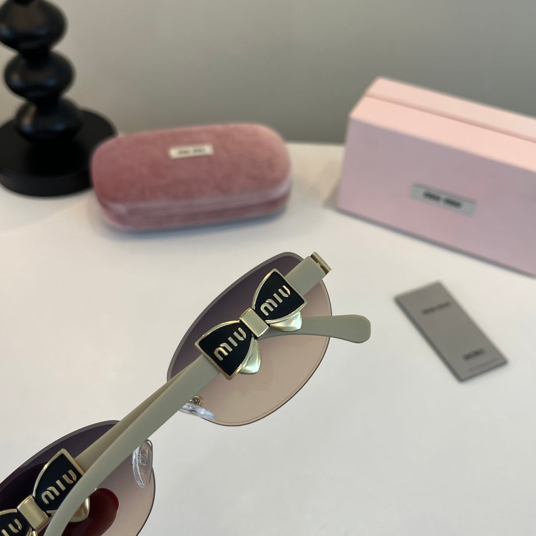 Miu Miu Cat-Eye Silver Lens Sunglasses for Men & Women - 466096 - detail image 7
