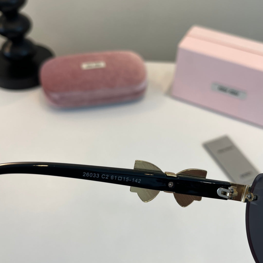 Miu Miu Cat-Eye Silver Lens Sunglasses for Men & Women - 466097 - detail image 10