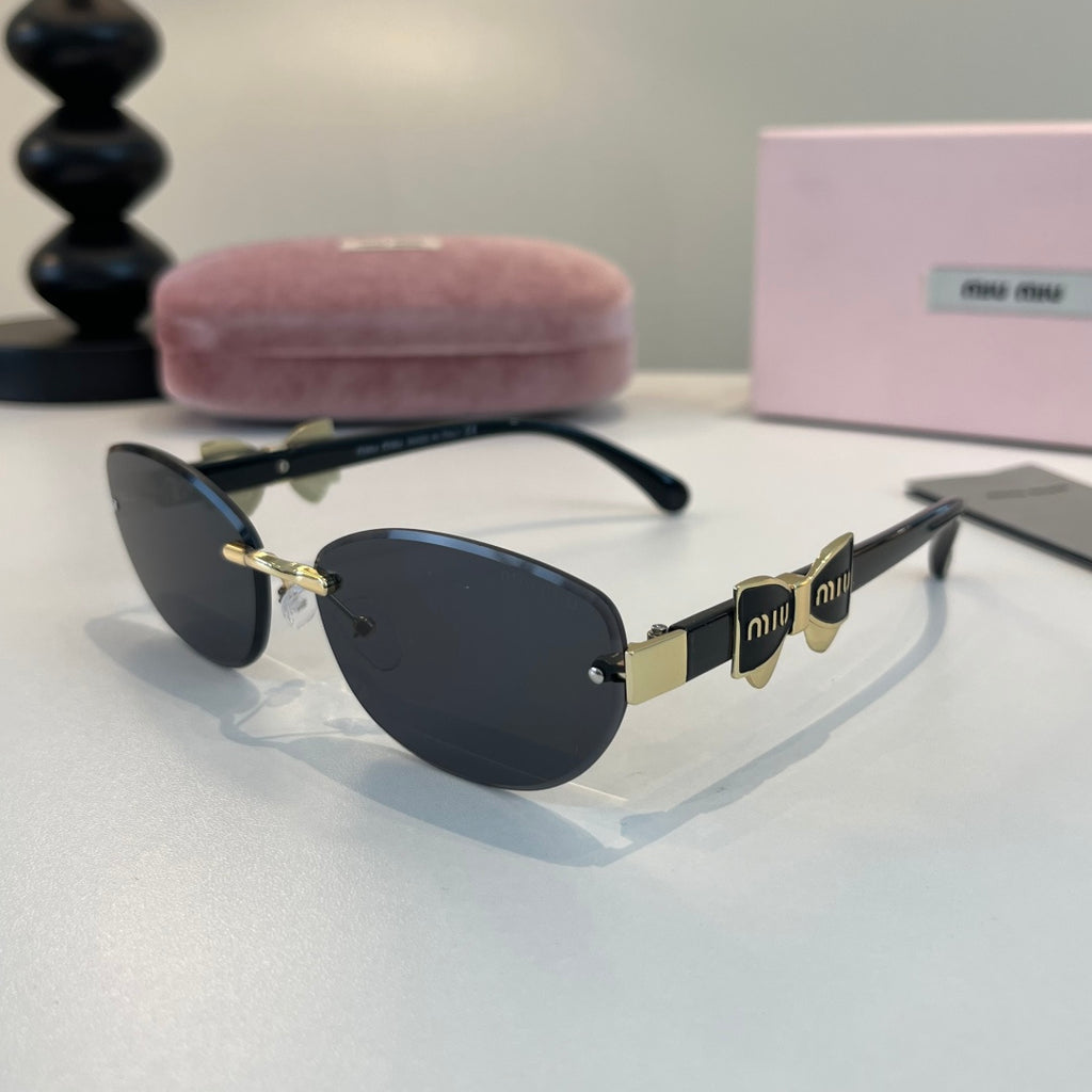 Miu Miu Cat-Eye Silver Lens Sunglasses for Men & Women - 466097 - detail image 3