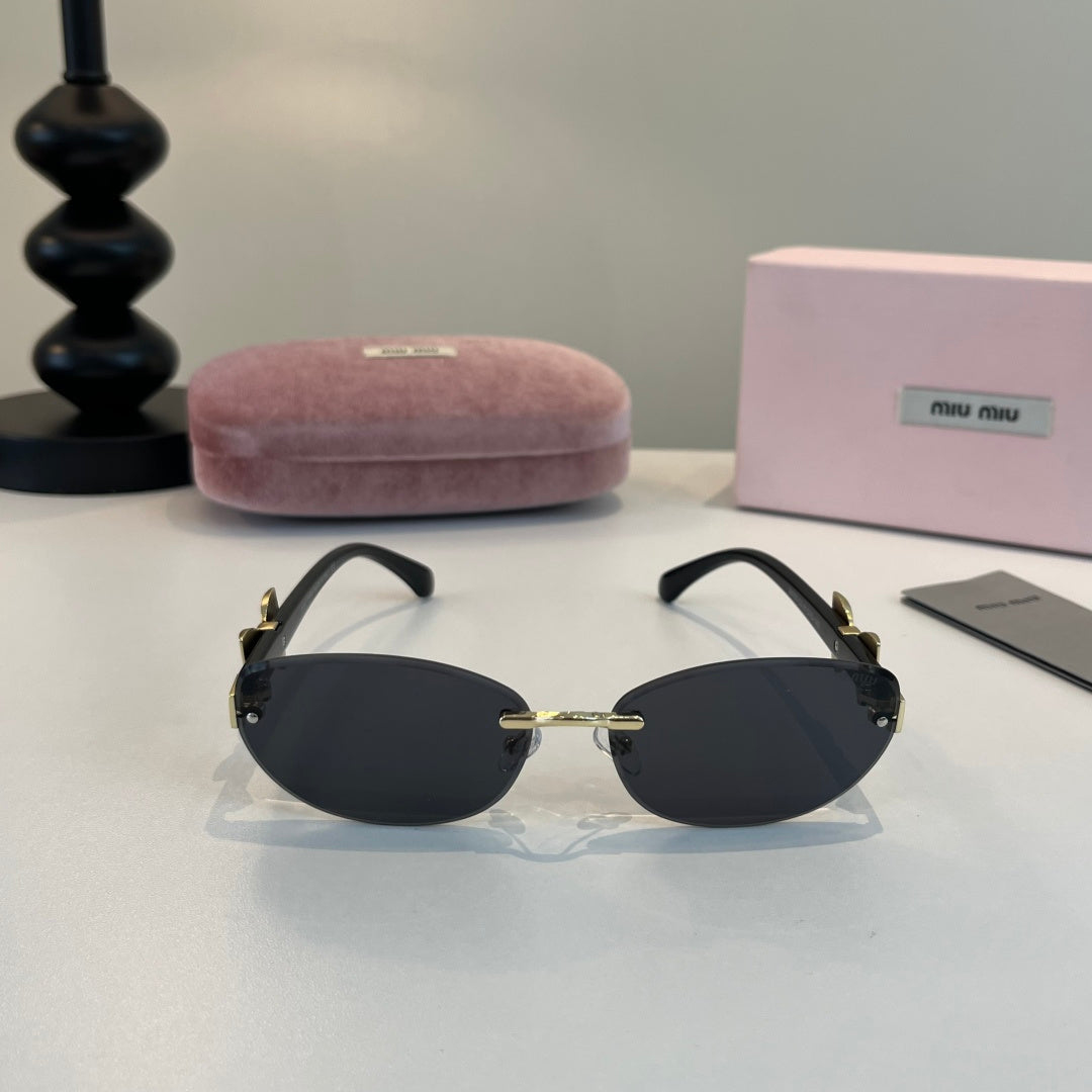 Miu Miu Cat-Eye Silver Lens Sunglasses for Men & Women - 466097 - detail image 2