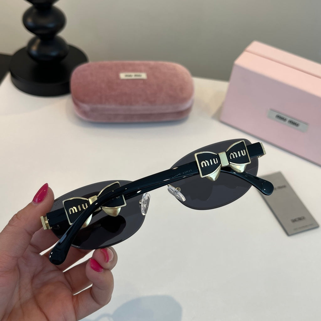 Miu Miu Cat-Eye Silver Lens Sunglasses for Men & Women - 466097 - detail image 9