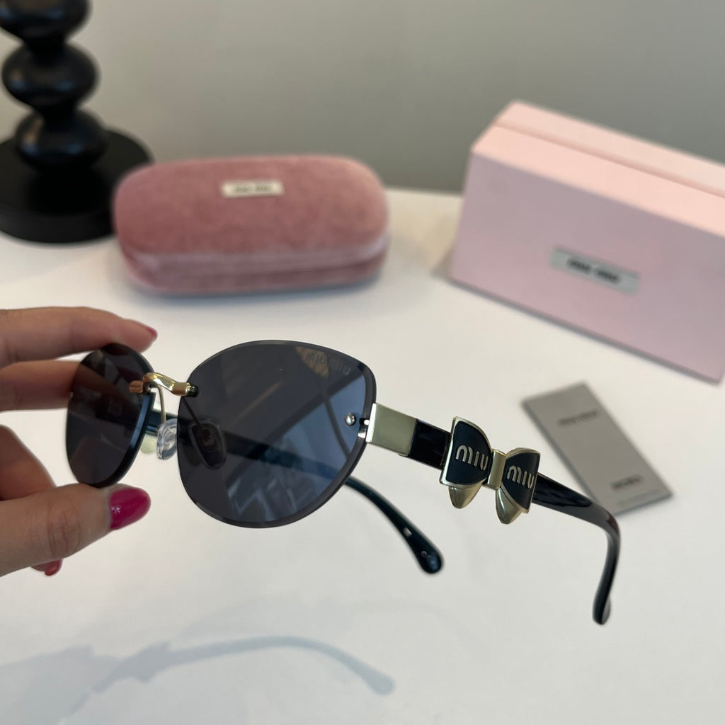 Miu Miu Cat-Eye Silver Lens Sunglasses for Men & Women - 466097 - detail image 4