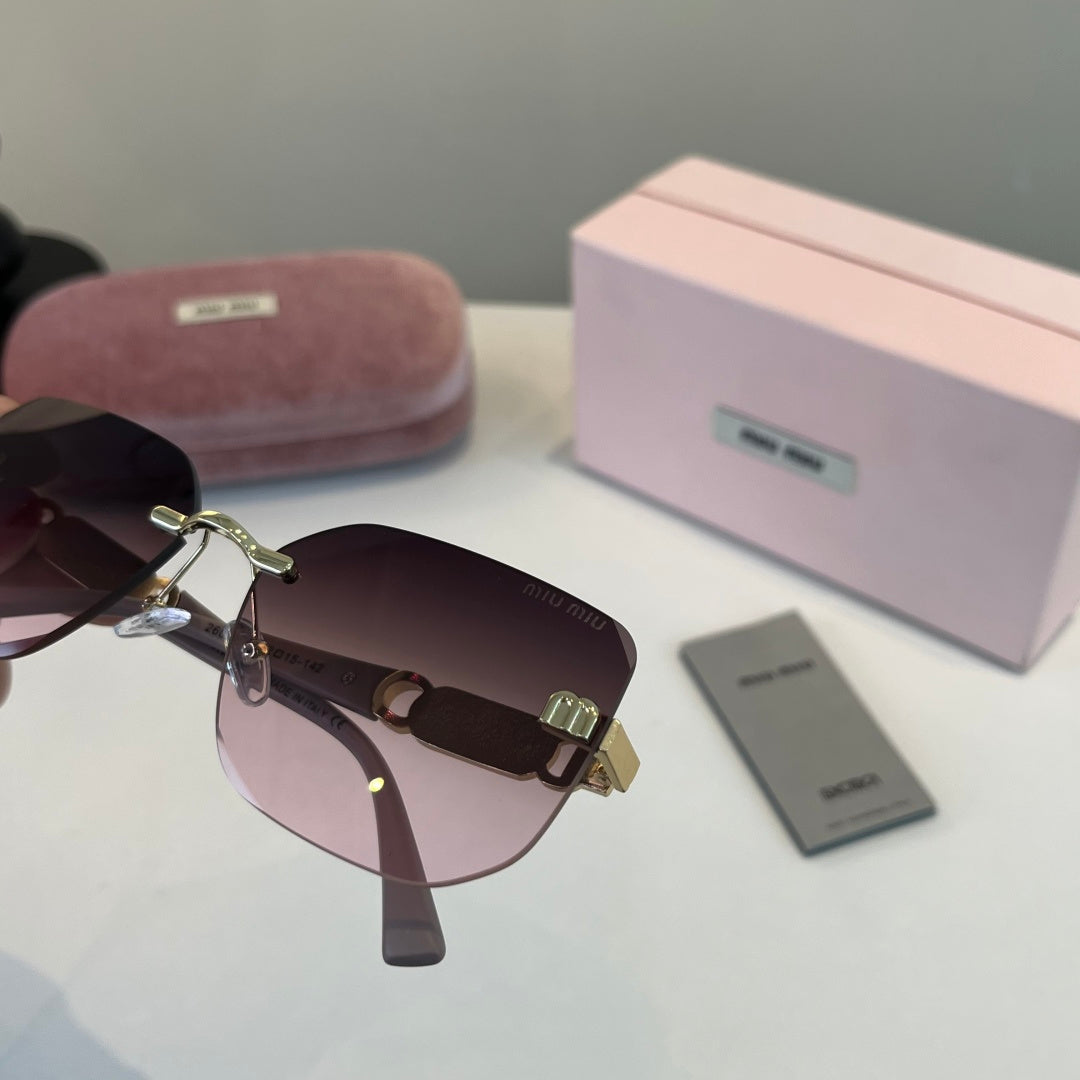 Miu Miu Cat-Eye Silver Lens Sunglasses for Men & Women - 466098 - detail image 6