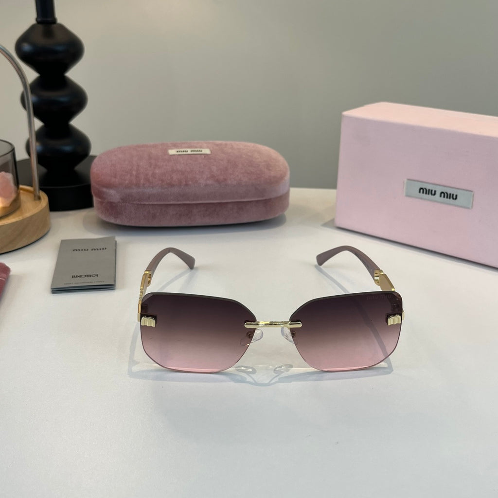 Miu Miu Cat-Eye Silver Lens Sunglasses for Men & Women - 466098 - detail image 2