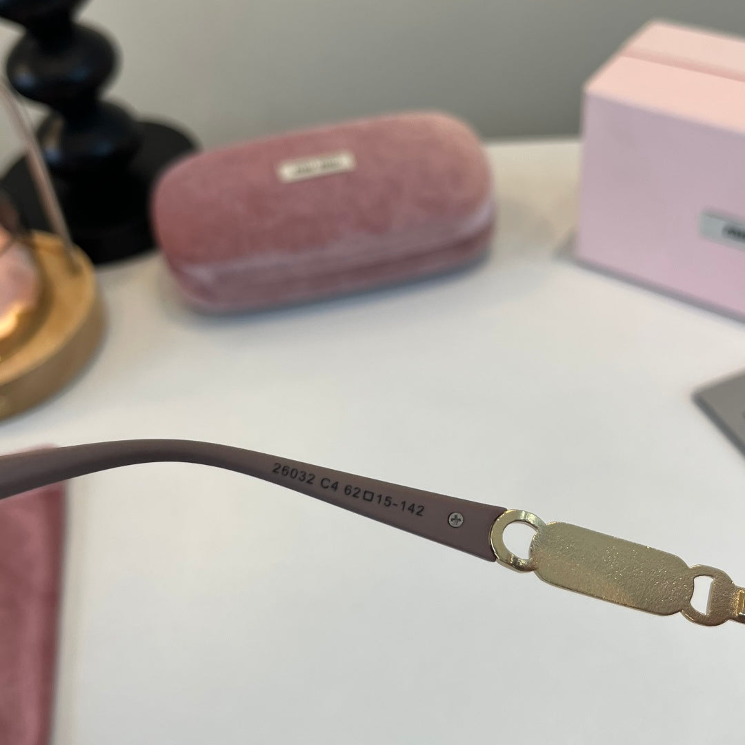 Miu Miu Cat-Eye Silver Lens Sunglasses for Men & Women - 466098 - detail image 9