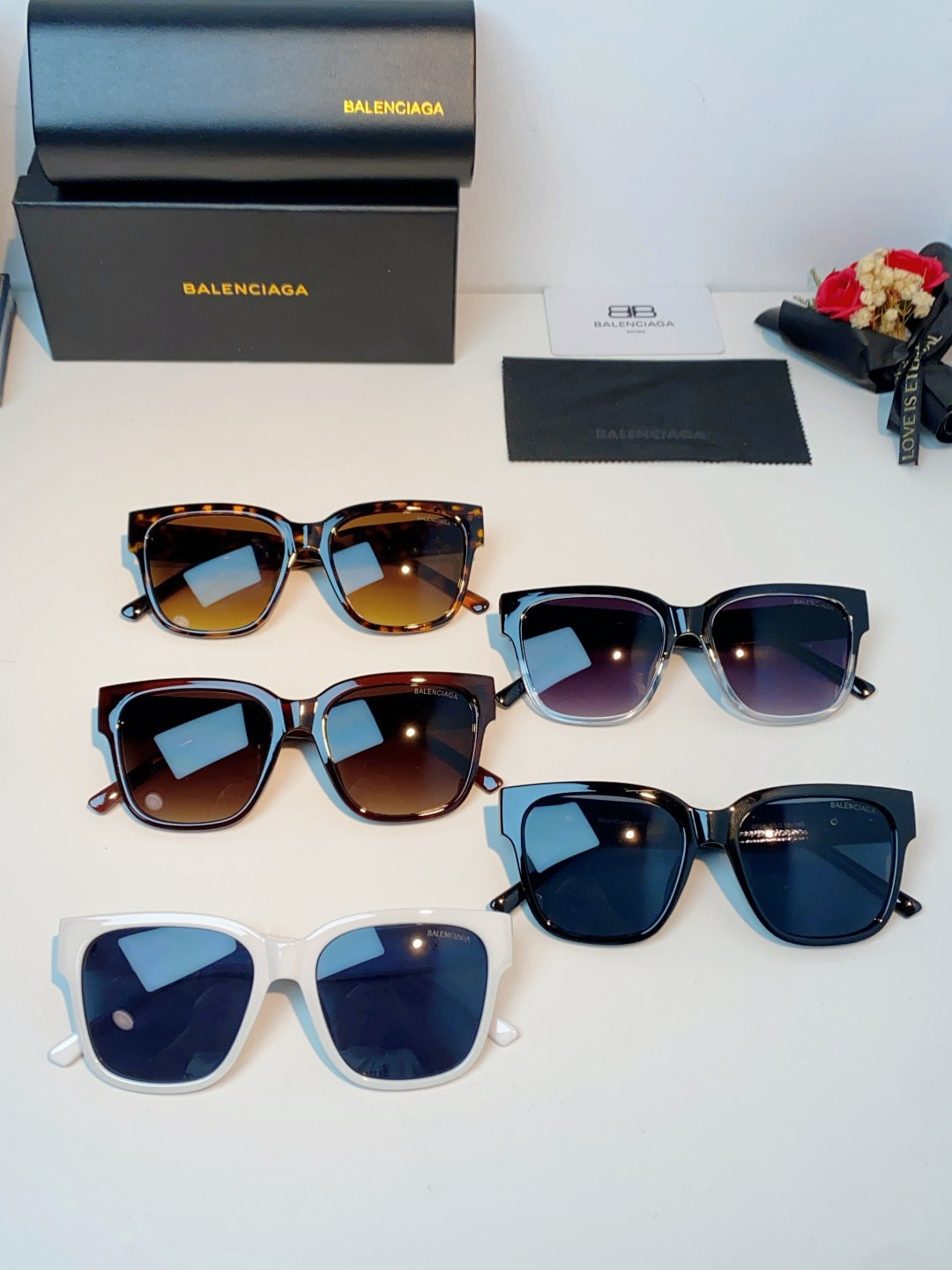 Balenciaga Fashion Brown Lens Sunglasses for Men & Women - 358652 - detail image 12