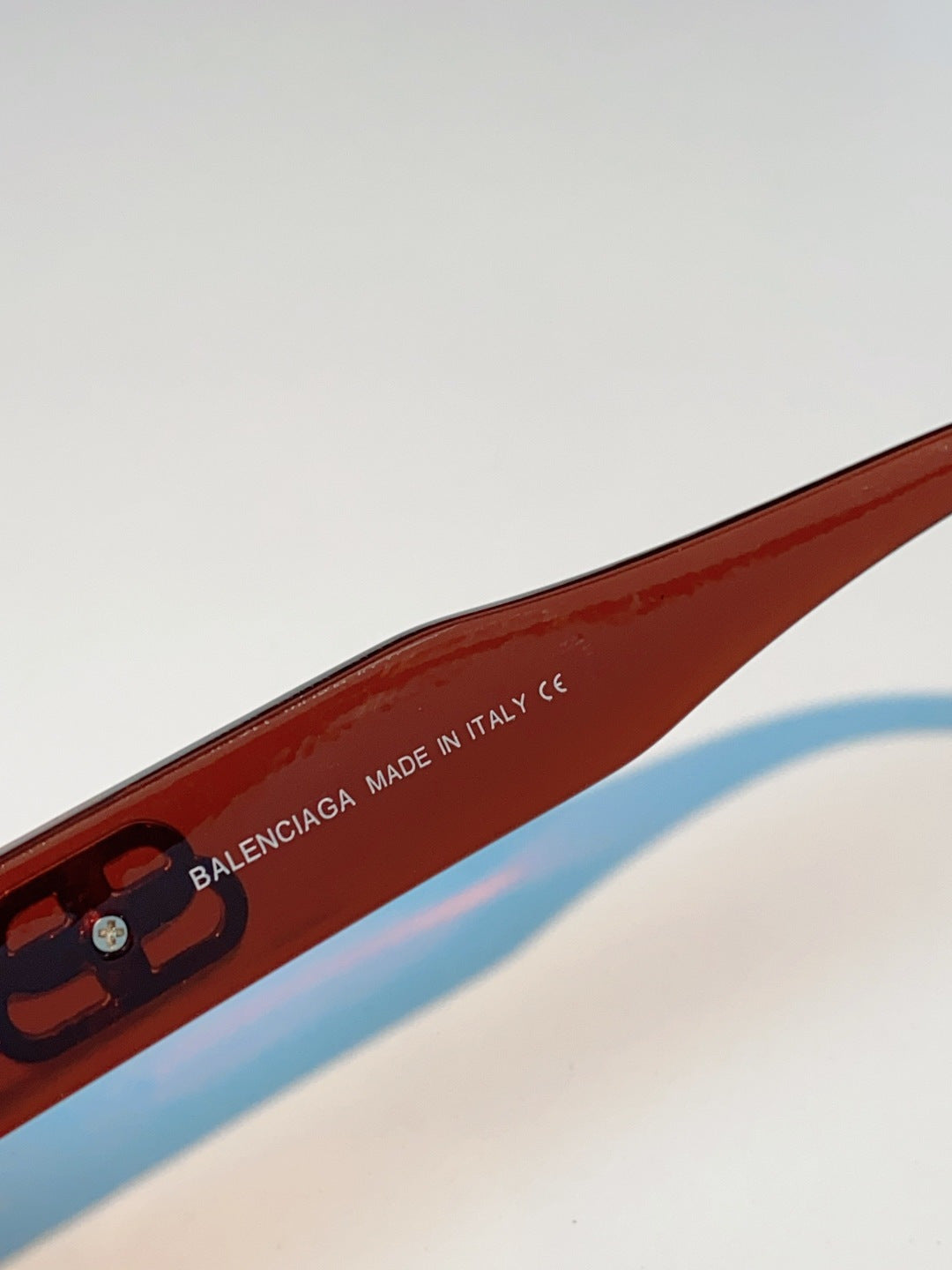 Balenciaga Fashion Red Lens Sunglasses for Men & Women - 358653 - detail image 8