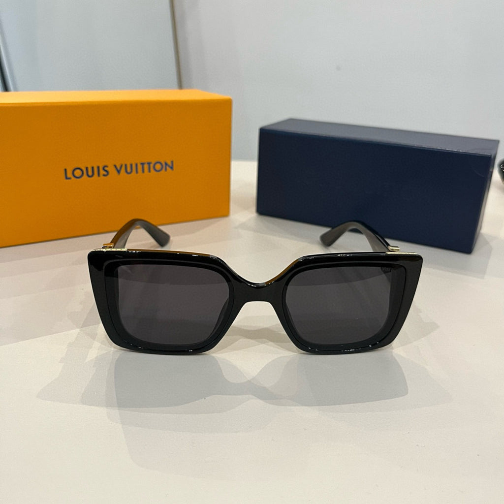 Louis Vuitton Fashion Black Lens Sunglasses for Men & Women - 414811 - detail image 2