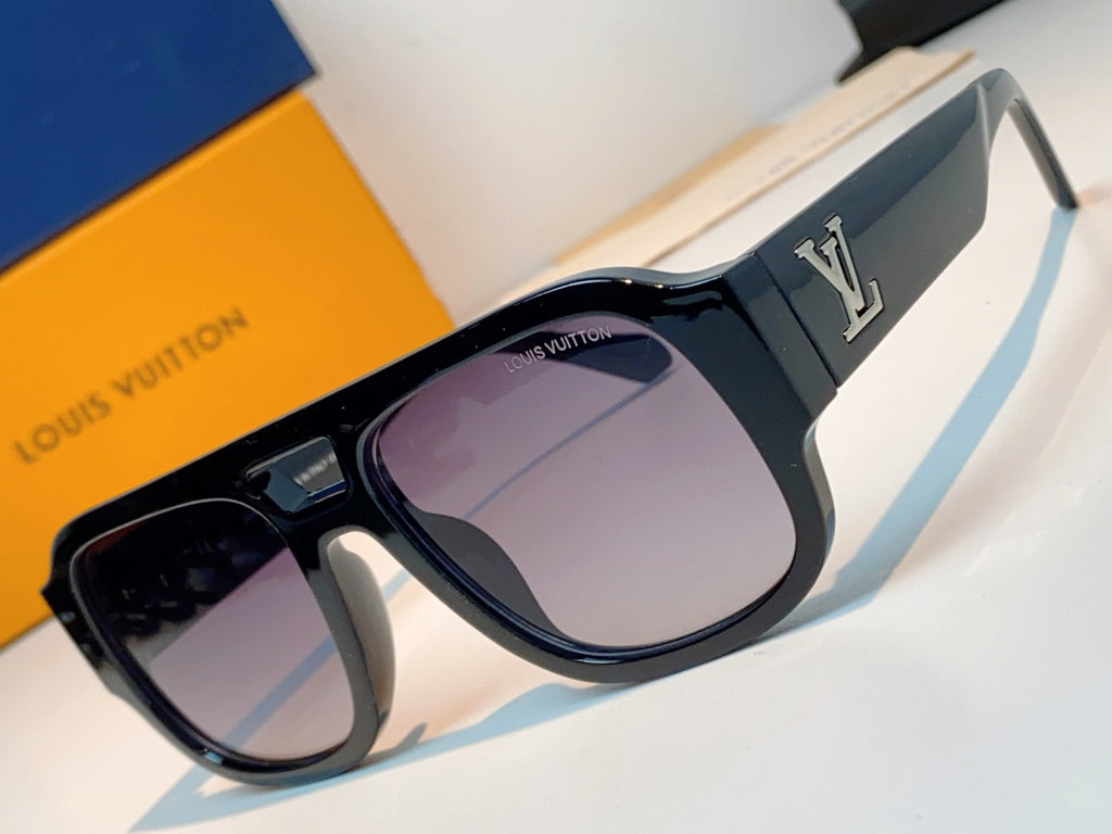 Louis Vuitton Aviator Blue Lens Sunglasses for Men & Women - 371382 - detail image 7