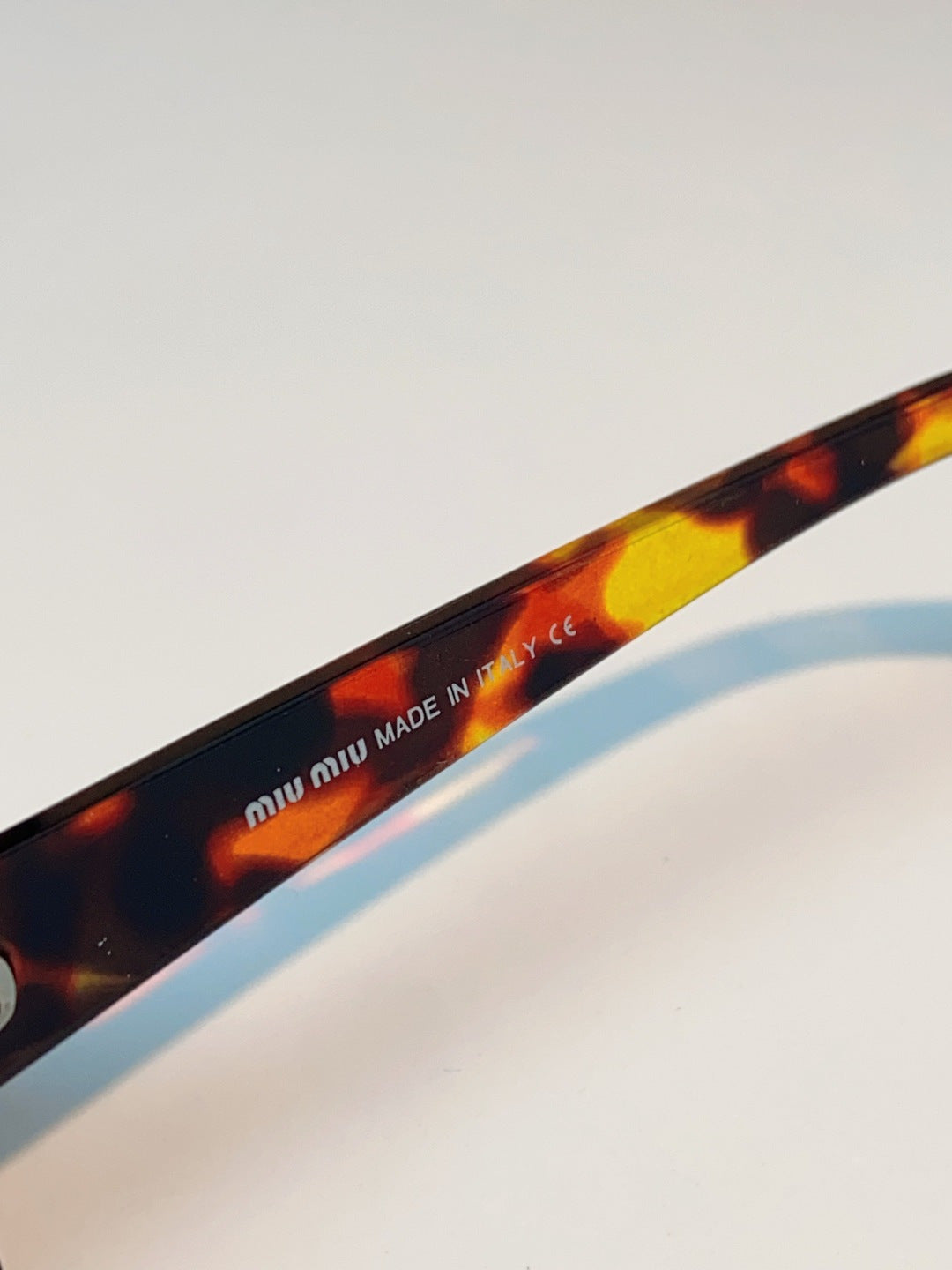 Miu Miu Metal Cat-Eye Black Lens Sunglasses for Women - 399259 - detail image 8