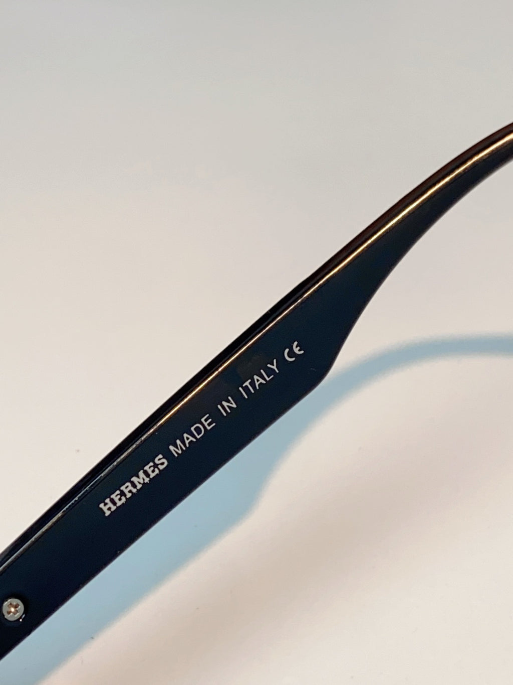Hermès Lightweight Rimless Gray Lens Sunglasses for Men & Women - detail image 8