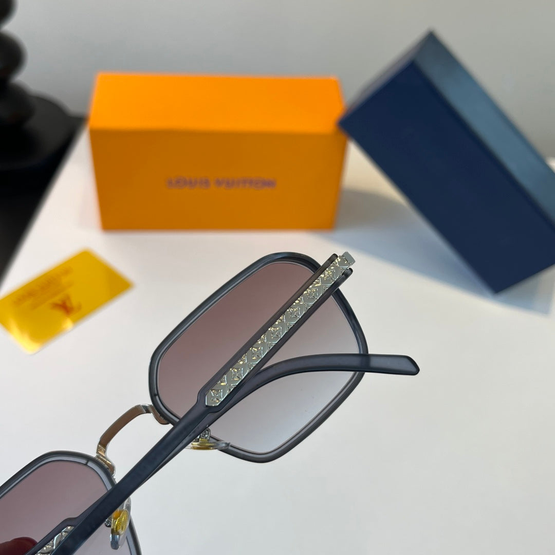 Louis Vuitton Fashion Silver Lens Sunglasses for Men & Women - 371405 - detail image 7