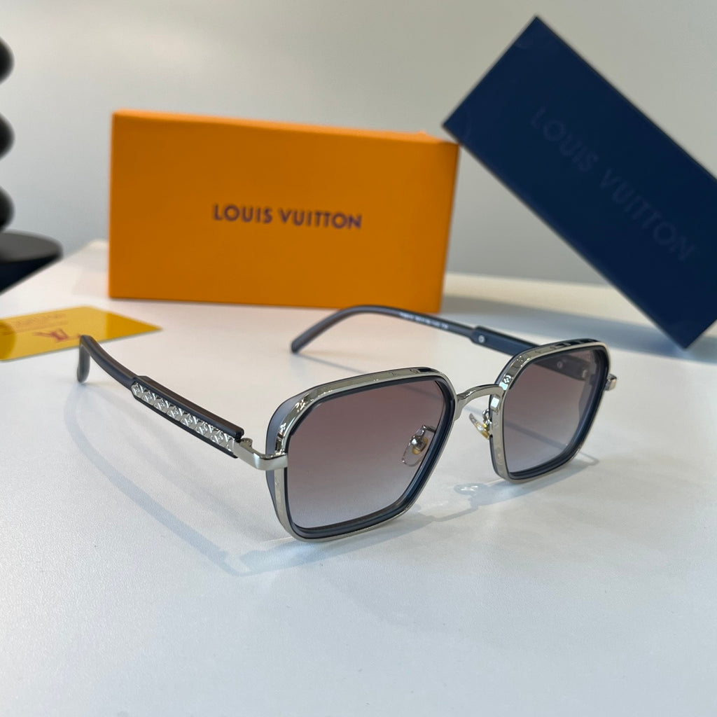 Louis Vuitton Fashion Silver Lens Sunglasses for Men & Women - 414759