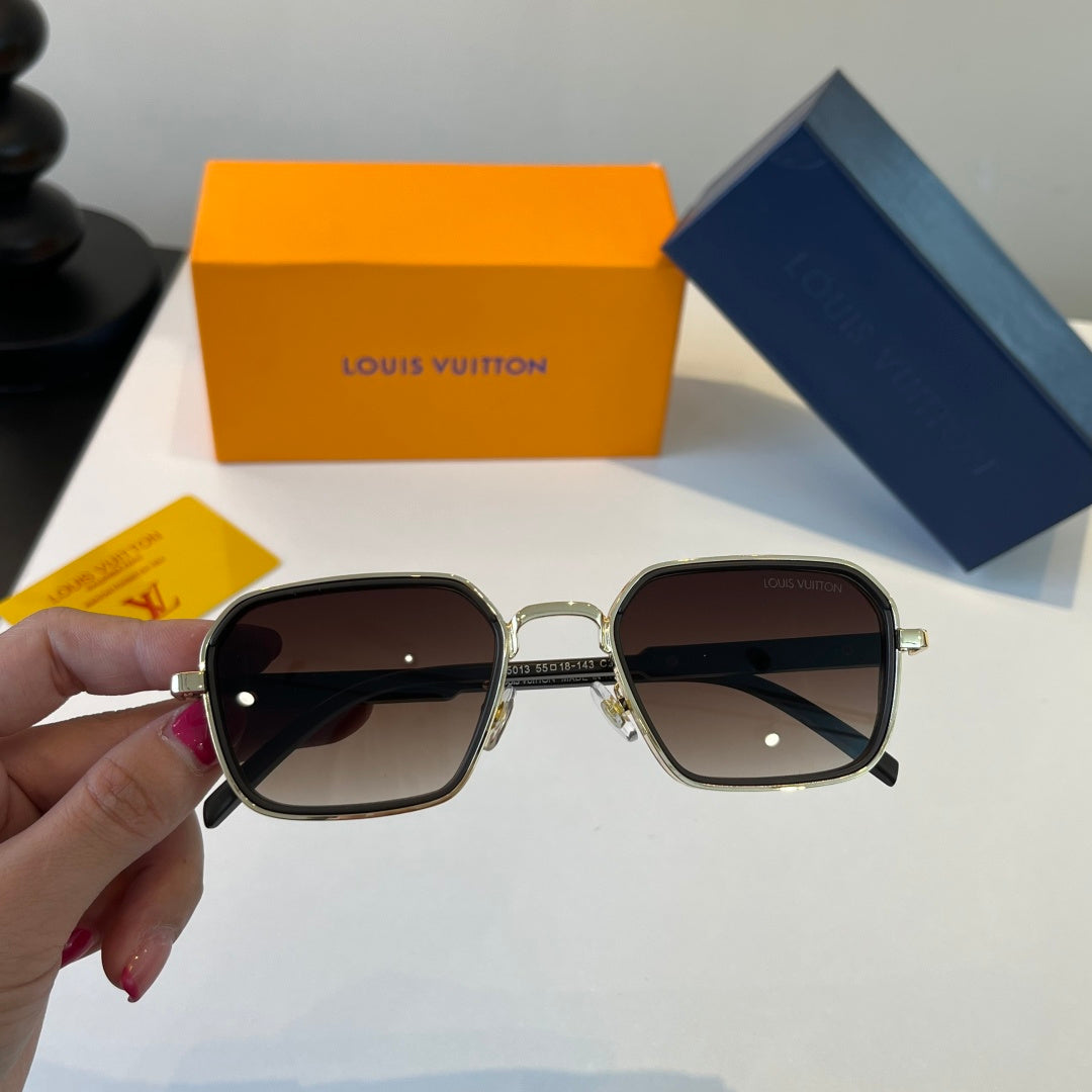 Louis Vuitton Fashion Brown Lens Sunglasses for Men & Women - 371407 - detail image 4