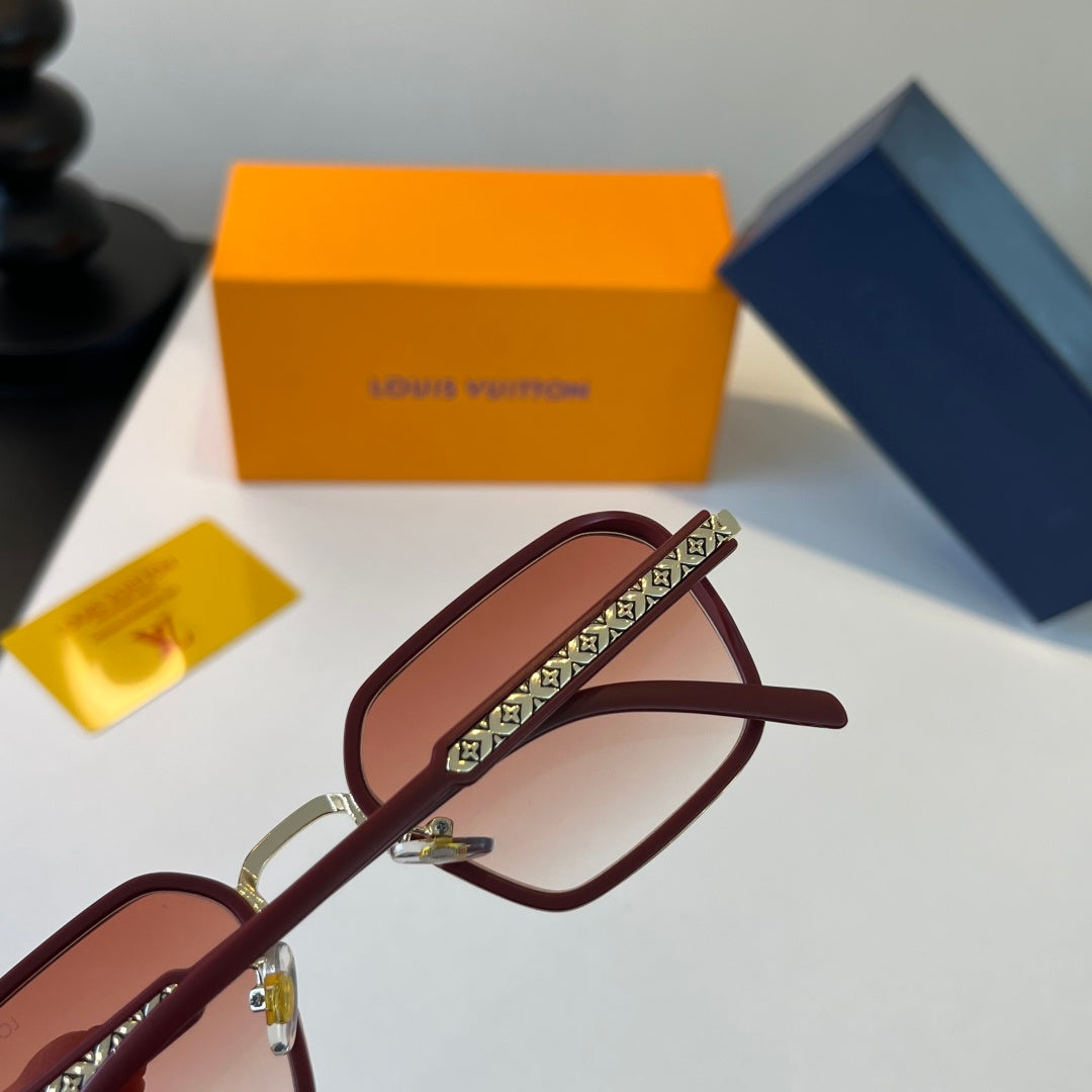 Louis Vuitton Fashion Red Lens Sunglasses for Men & Women - 414762 - detail image 7