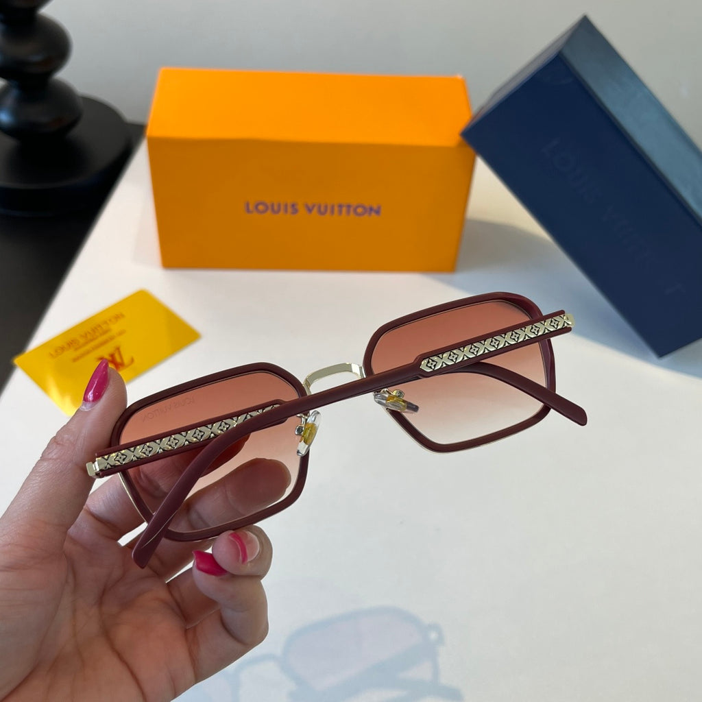 Louis Vuitton Fashion Red Lens Sunglasses for Men & Women - 414762 - detail image 8