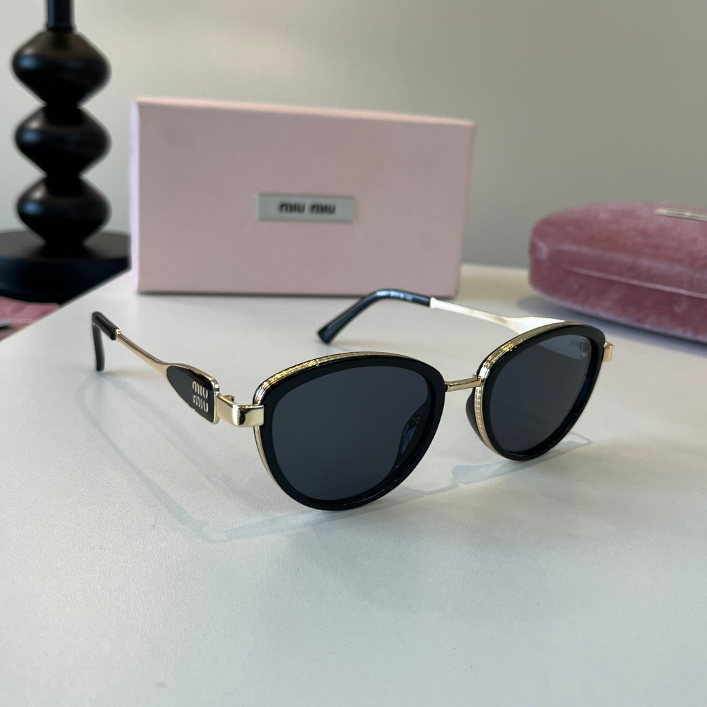 Miu Miu Fashion Silver Lens Sunglasses for Men & Women - 399152