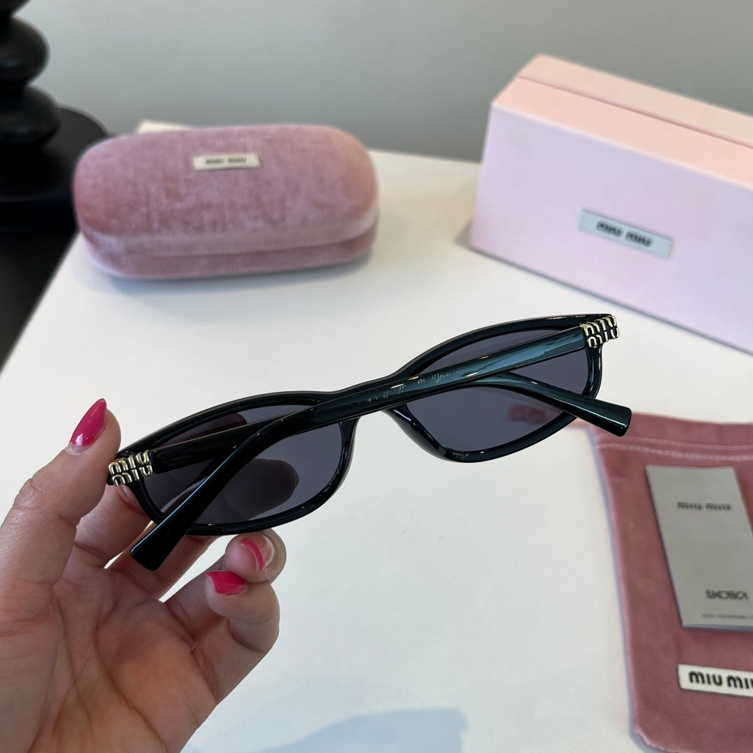Miu Miu Cat-Eye Silver Lens Sunglasses for Men & Women - 382939 - detail image 7