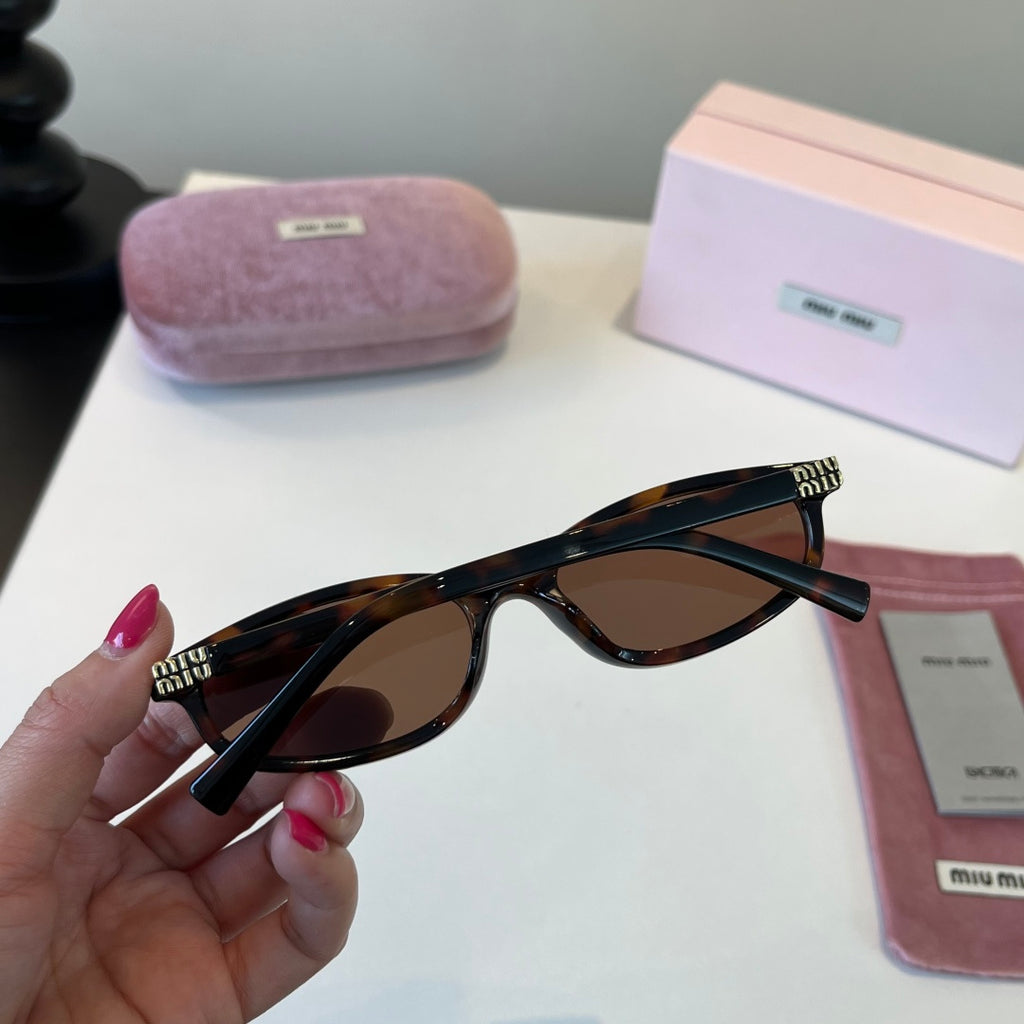Miu Miu Cat-Eye Brown Lens Sunglasses for Men & Women - 382940 - detail image 7