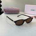 Miu Miu Cat-Eye Brown Lens Sunglasses for Men & Women - 382940