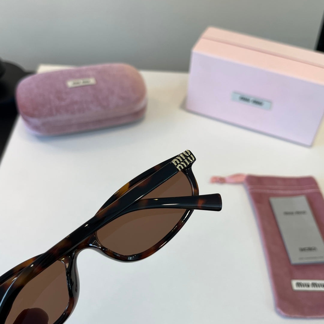 Miu Miu Cat-Eye Brown Lens Sunglasses for Men & Women - 382940 - detail image 6