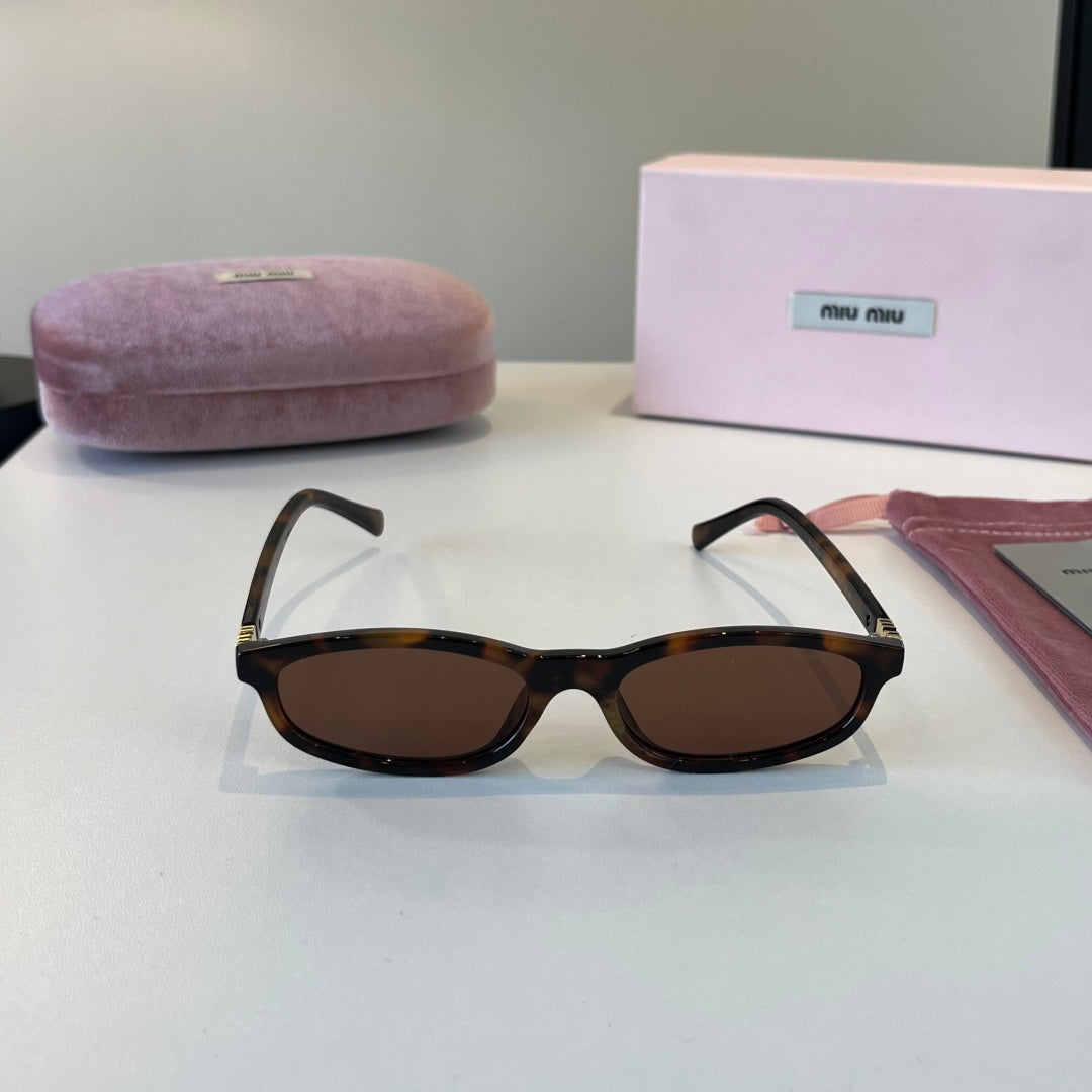 Miu Miu Cat-Eye Brown Lens Sunglasses for Men & Women - 382940 - detail image 2