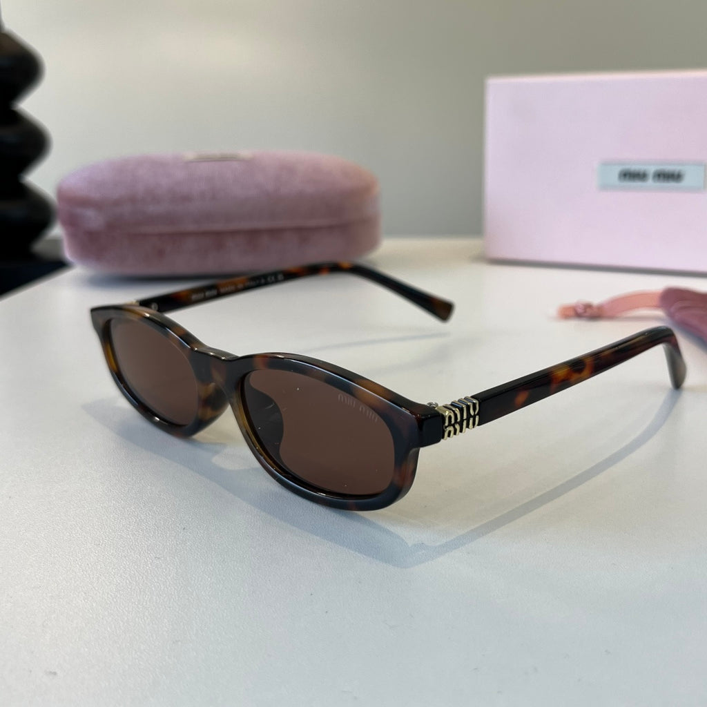 Miu Miu Cat-Eye Brown Lens Sunglasses for Men & Women - 382940 - detail image 3