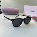 Miu Miu Fashion Black Lens Sunglasses for Men & Women - 382945