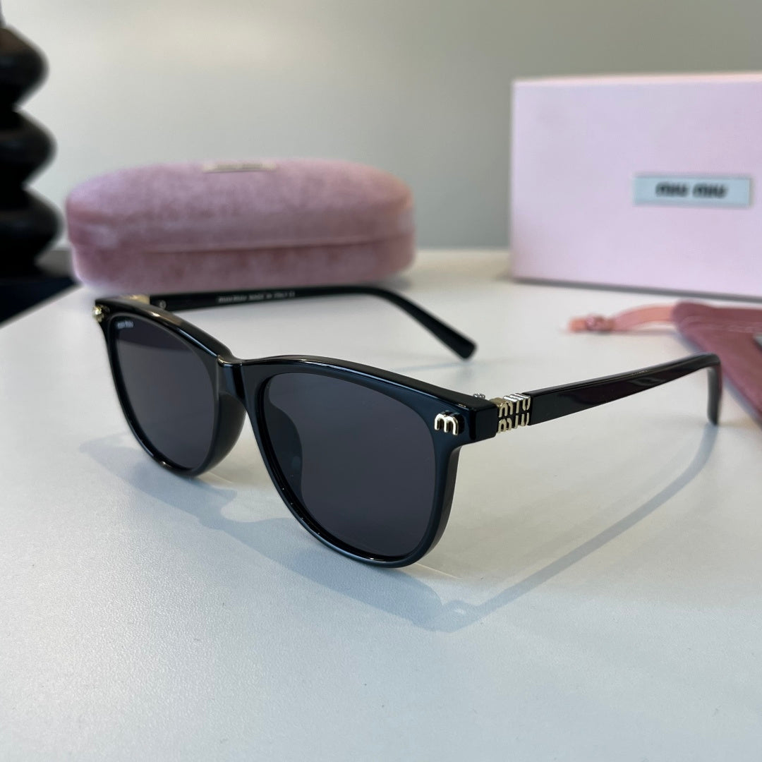 Miu Miu Fashion Black Lens Sunglasses for Men & Women - 382945 - detail image 3