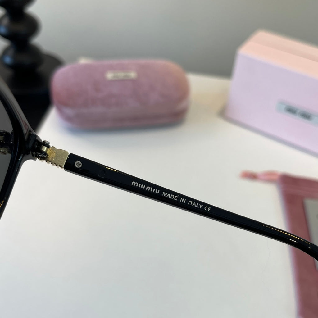 Miu Miu Fashion Black Lens Sunglasses for Men & Women - 382945 - detail image 9