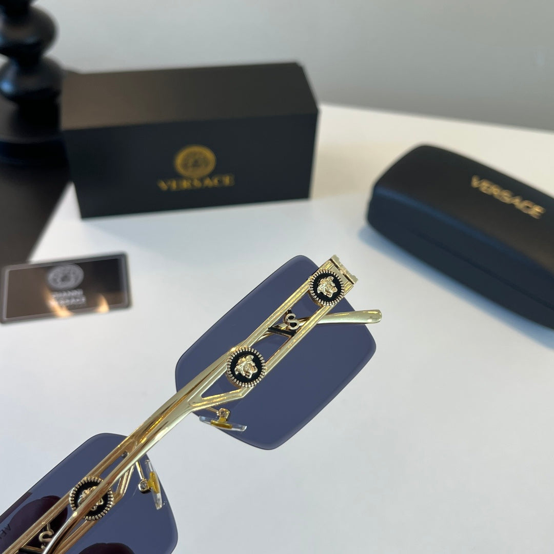 Versace Fashion Blue Lens Sunglasses for Men - detail image 7
