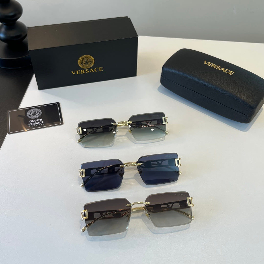 Versace Fashion Silver Lens Sunglasses for Men - 416385 - detail image 12