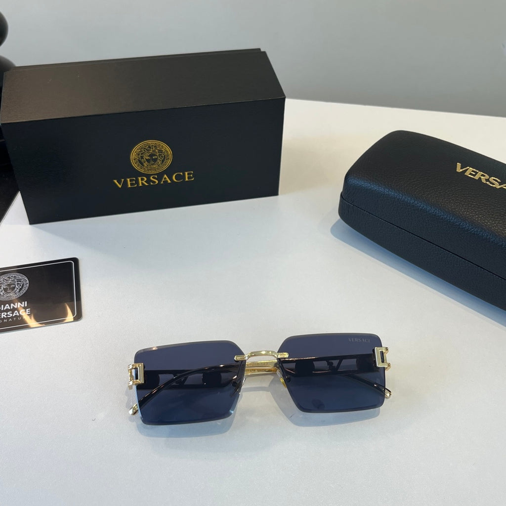 Versace Fashion Blue Lens Sunglasses for Men - detail image 4