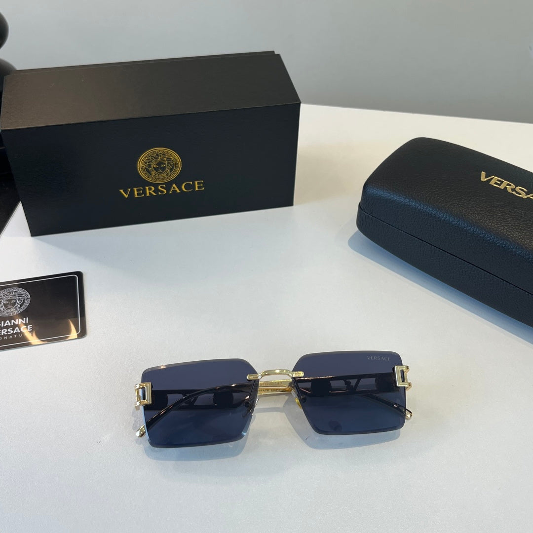 Versace Fashion Blue Lens Sunglasses for Men - detail image 4